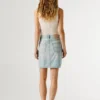 Regular Fit Denim Mini Skirt