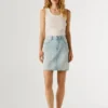 Regular Fit Denim Mini Skirt