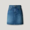 Regular Fit Denim Mini Skirt