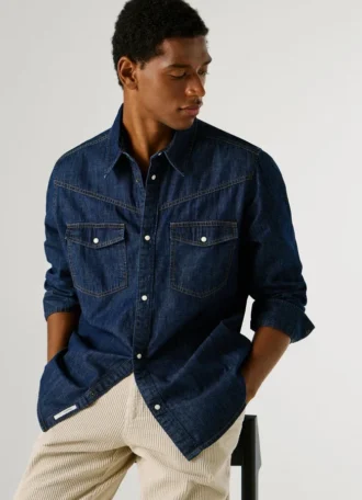 Regular Fit Denim Shirt