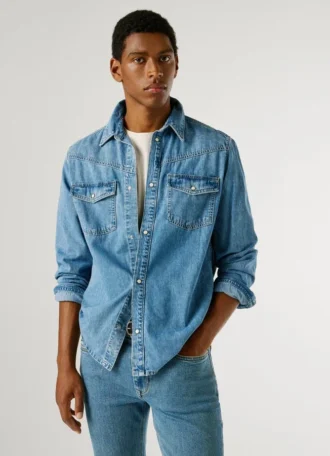Regular Fit Denim Shirt
