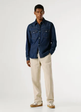 Regular Fit Denim Shirt