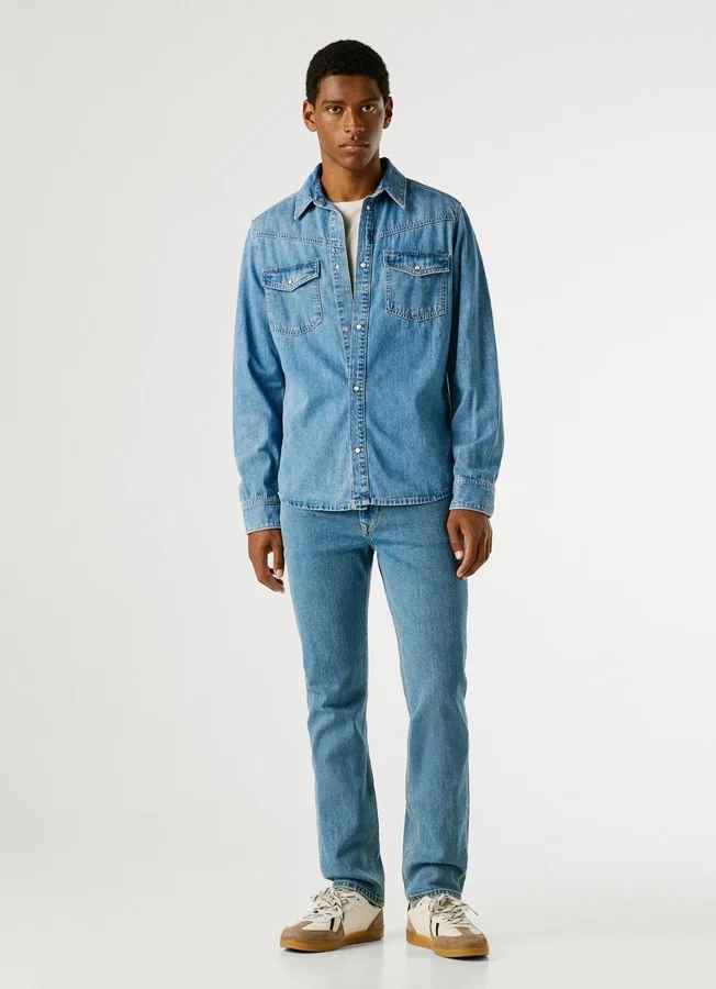 Regular Fit Denim Shirt Regular Fit Denim Shirt