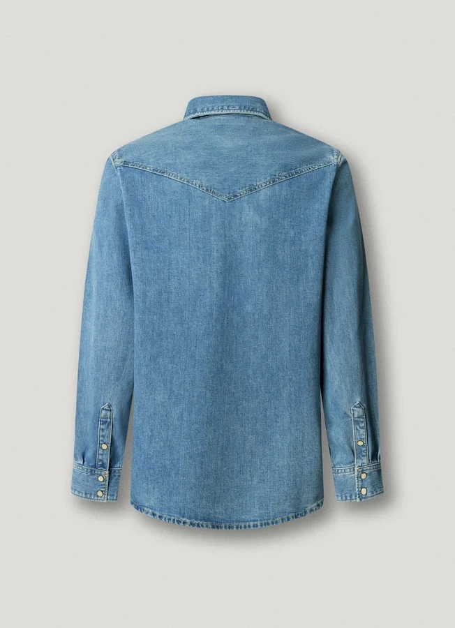 Regular Fit Denim Shirt Regular Fit Denim Shirt