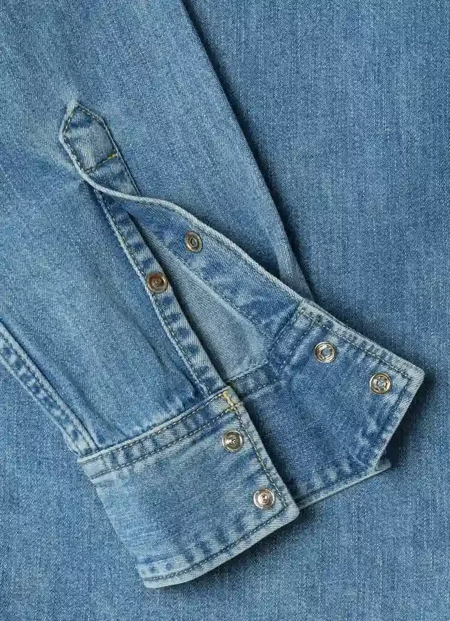 Regular Fit Denim Shirt Regular Fit Denim Shirt