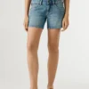 Regular Fit Denim Shorts
