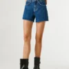 Regular Fit Denim Shorts