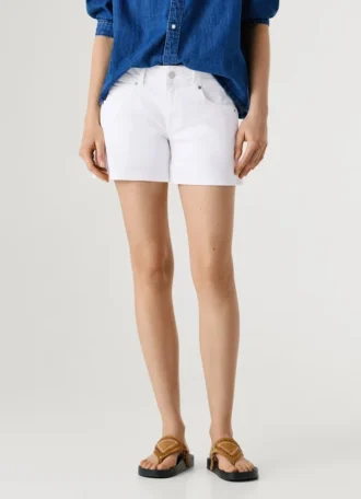 Regular Fit Denim Shorts