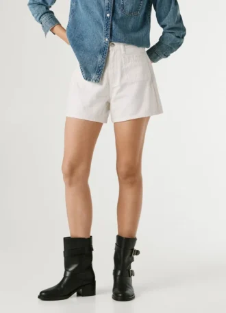 Regular Fit Denim Shorts