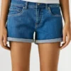 Regular Fit Denim Shorts