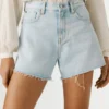 Regular Fit Denim Shorts