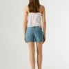Regular Fit Denim Shorts