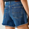 Regular Fit Denim Shorts