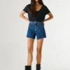 Regular Fit Denim Shorts