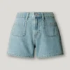 Regular Fit Denim Shorts