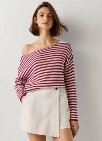 Regular Fit Denim Skort