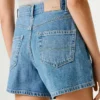 Regular Fit Denim Skort