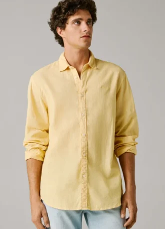 Regular Fit Garment Dyed Shirt