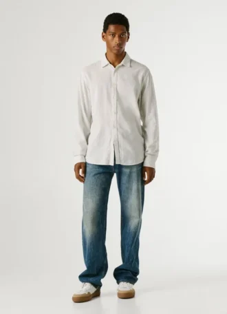 Regular Fit Garment Dyed Shirt