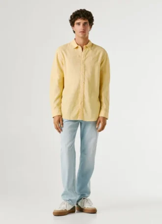Regular Fit Garment Dyed Shirt