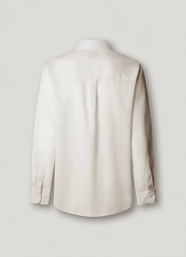 Regular Fit Garment Dyed Shirt Regular Fit Garment Dyed Shirt