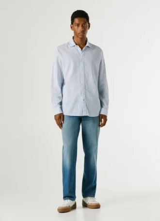 Regular Fit Geometric Print Shirt