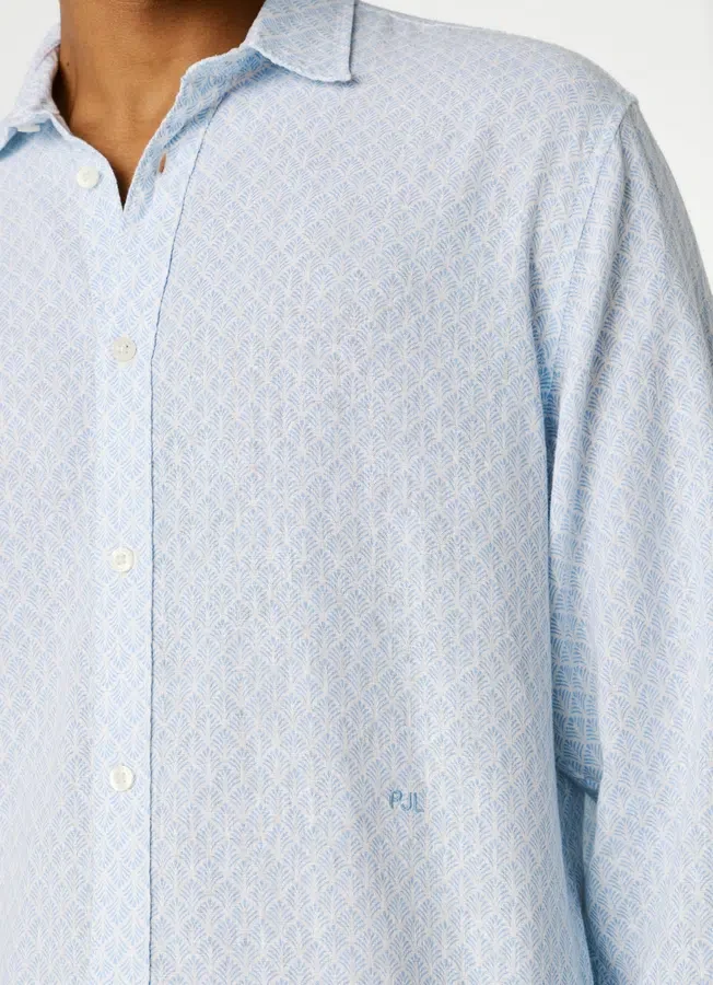 Regular Fit Geometric Print Shirt Regular Fit Geometric Print Shirt