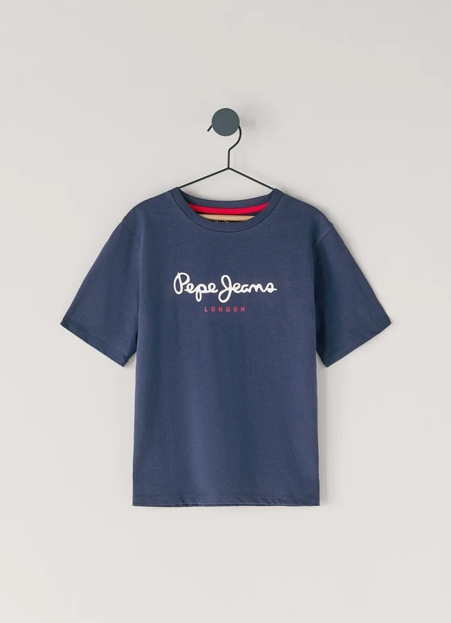 Regular Fit Logo Print T-Shirt Regular Fit Logo Print T-Shirt