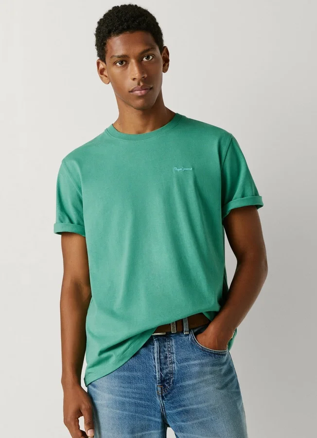 Regular Fit Logo Print T-Shirt Regular Fit Logo Print T-Shirt