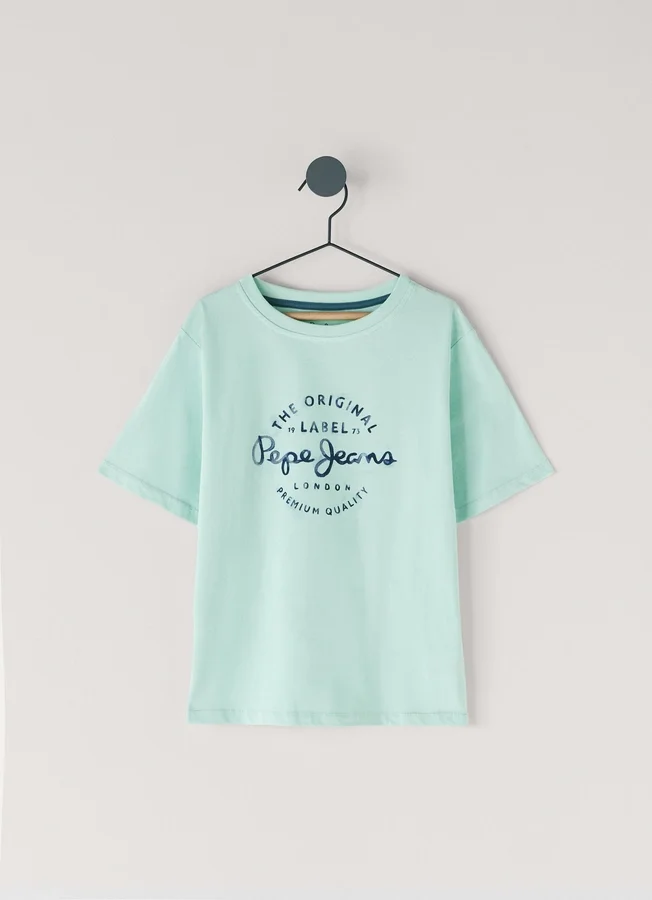 Regular Fit Logo Print T-Shirt Regular Fit Logo Print T-Shirt