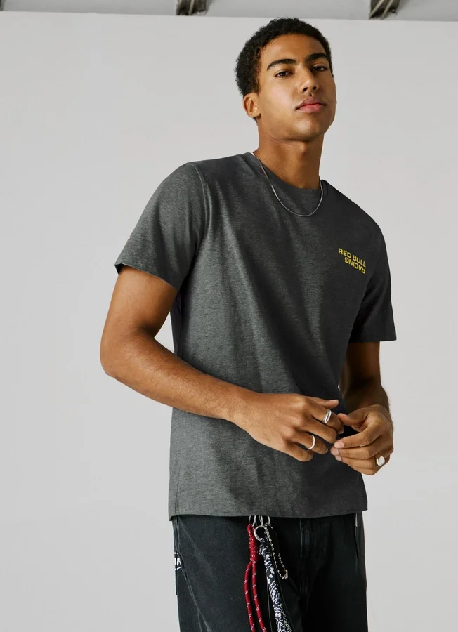 Regular Fit Logo Print T-Shirt Regular Fit Logo Print T-Shirt