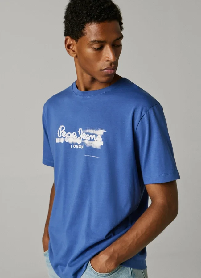 Regular Fit Logo Print T-Shirt Regular Fit Logo Print T-Shirt