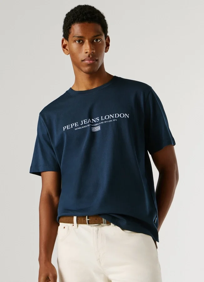 Regular Fit Logo Print T-Shirt Regular Fit Logo Print T-Shirt