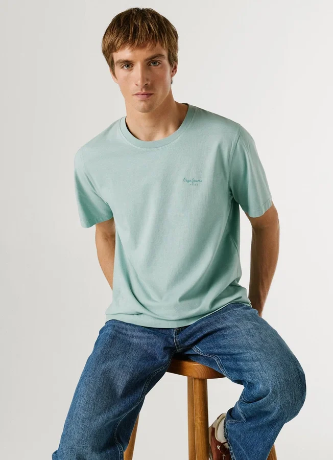 Regular Fit Logo Print T-Shirt Regular Fit Logo Print T-Shirt