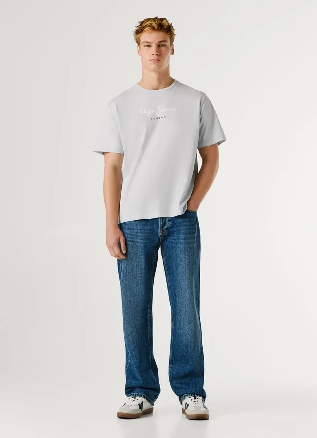 Regular Fit Logo Print T-Shirt Regular Fit Logo Print T-Shirt