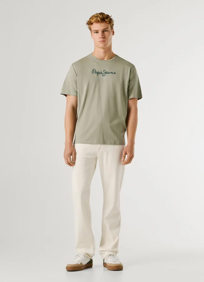 Regular Fit Logo Print T-Shirt Regular Fit Logo Print T-Shirt