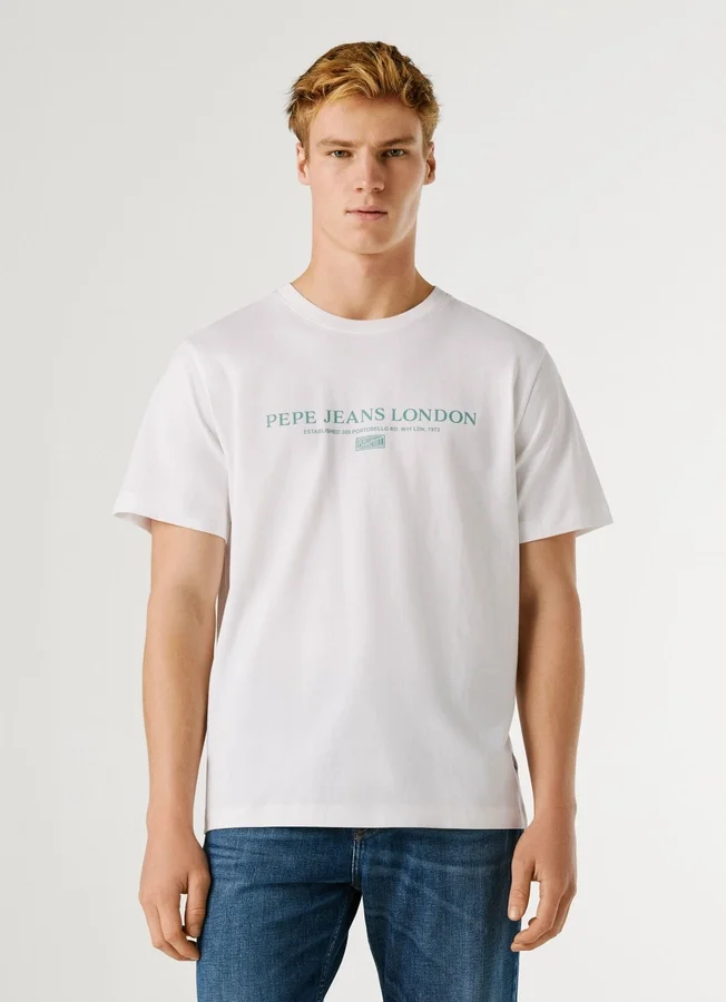 Regular Fit Logo Print T-Shirt Regular Fit Logo Print T-Shirt