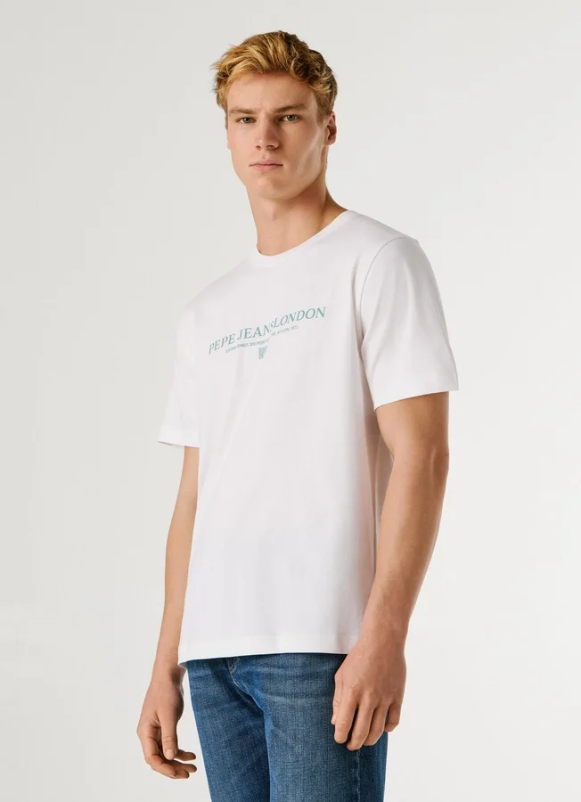 Regular Fit Logo Print T-Shirt Regular Fit Logo Print T-Shirt