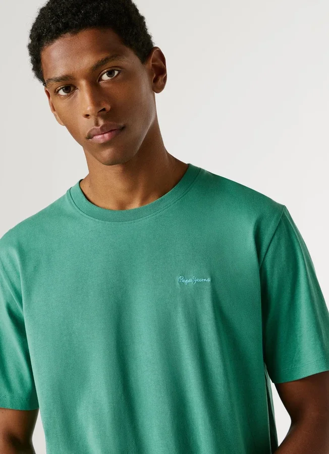 Regular Fit Logo Print T-Shirt Regular Fit Logo Print T-Shirt