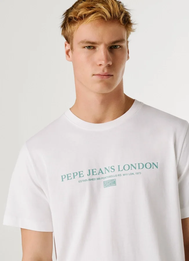 Regular Fit Logo Print T-Shirt Regular Fit Logo Print T-Shirt