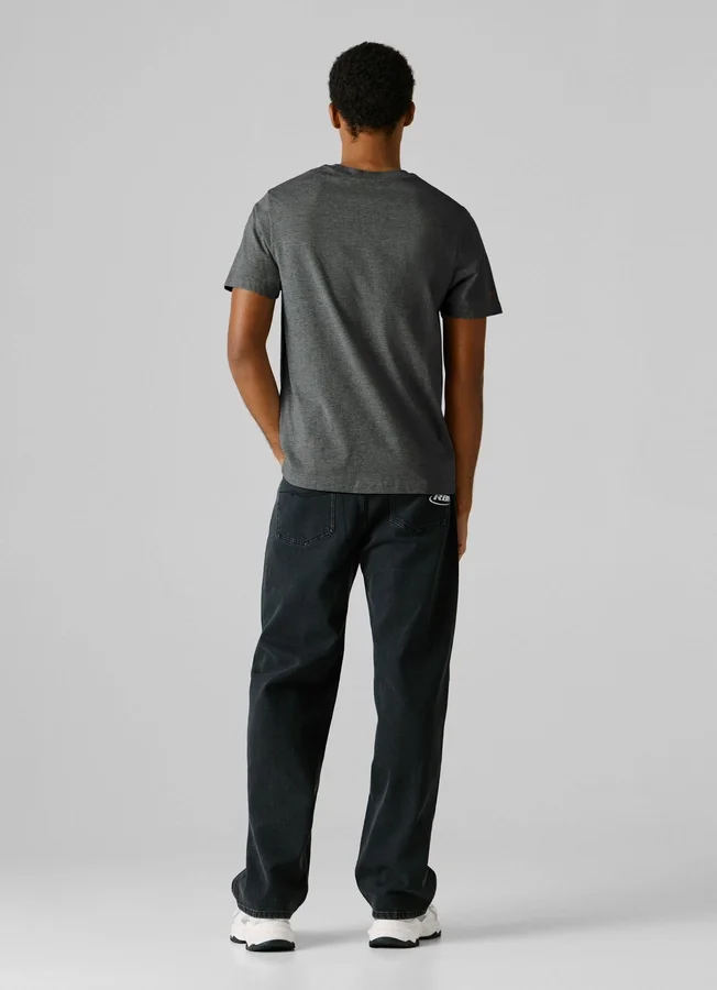 Regular Fit Logo Print T-Shirt Regular Fit Logo Print T-Shirt