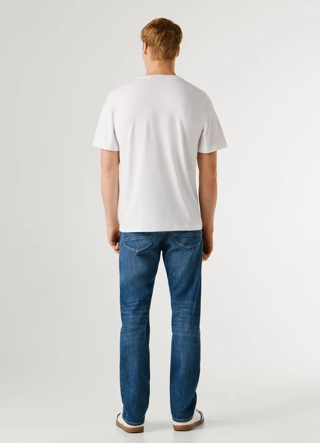 Regular Fit Logo Print T-Shirt Regular Fit Logo Print T-Shirt