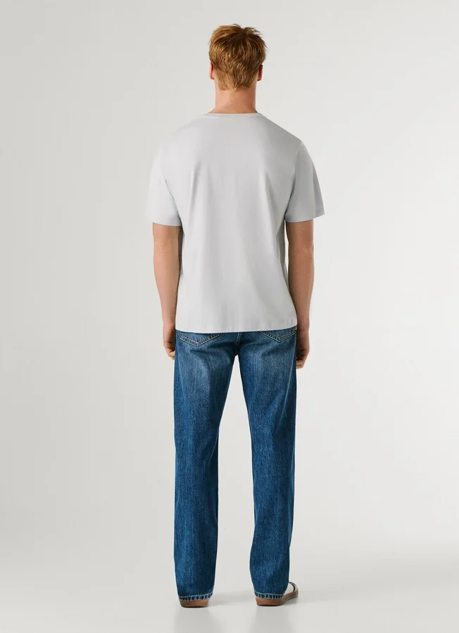 Regular Fit Logo Print T-Shirt Regular Fit Logo Print T-Shirt