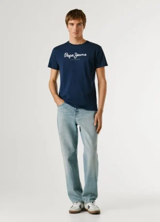 regular fit logo t shirt 2 2 330x456 - Regular Fit Logo T-Shirt