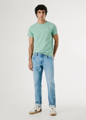 Regular Fit Mid-Rise Jeans – Cash