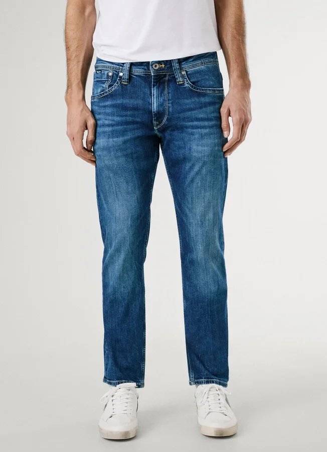 Regular Fit Mid-Rise Jeans – Cash Regular Fit Mid-Rise Jeans – Cash