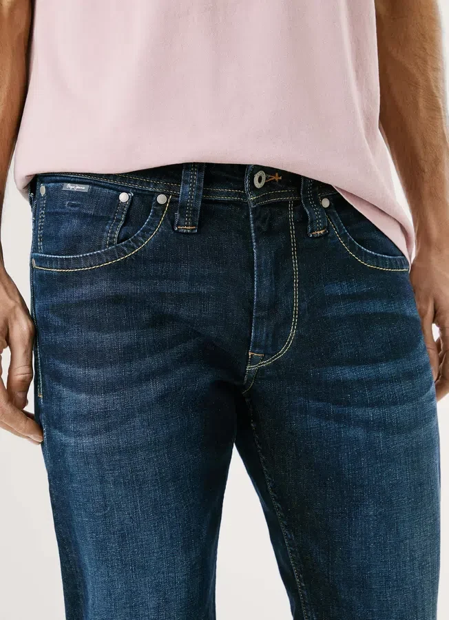 Regular Fit Mid-Rise Jeans – Cash Regular Fit Mid-Rise Jeans – Cash