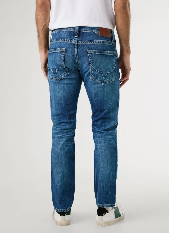 Regular Fit Mid-Rise Jeans – Cash Regular Fit Mid-Rise Jeans – Cash