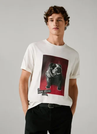 Regular Fit Printed Graphic T-Shirt