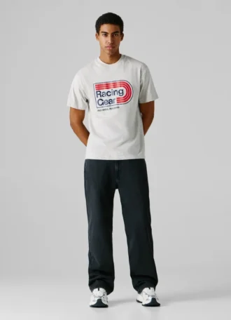 Regular Fit Printed Graphic T-Shirt